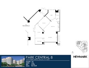 12750 Merit Dr, Dallas, TX à louer Plan d’étage– Image 1 sur 1