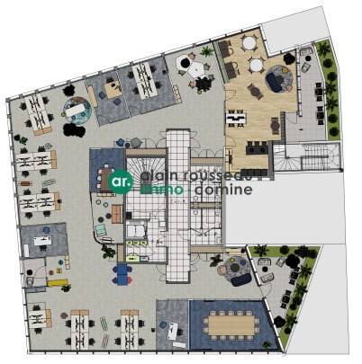 Bureau dans Angers à vendre - Plan d’étage – Image 2 sur 2