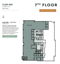 350 10th Ave, San Diego, CA à louer Plan d’étage– Image 1 sur 1