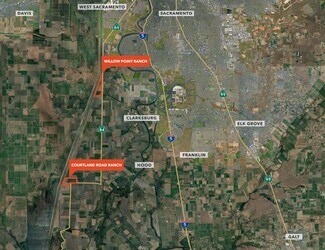 Plus de détails pour Courtland Rd & Willow Point Ranch, Clarksburg, CA - Terrain à vendre