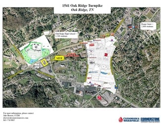Plus de détails pour 1535 Oak Ridge Tpke, Oak Ridge, TN - Local commercial à louer