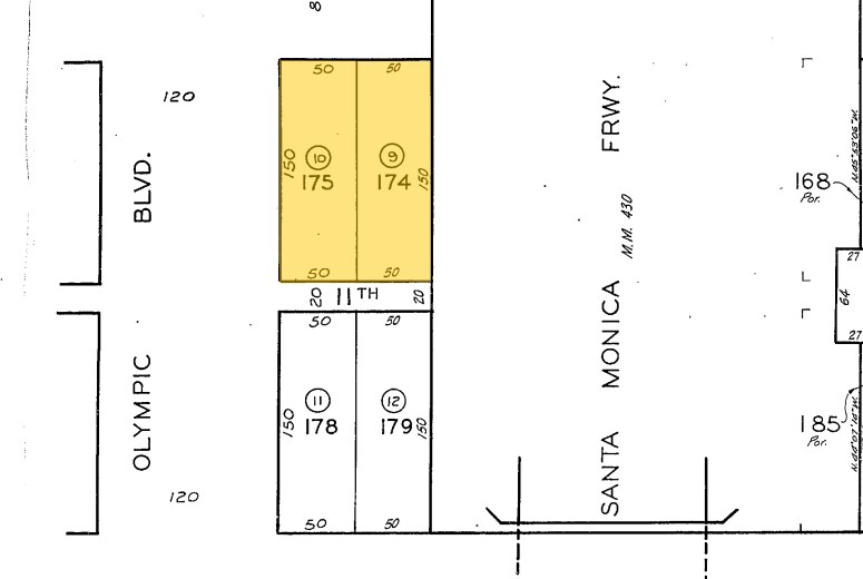 1710-1716 12th St, Santa Monica, CA à louer - Plan cadastral – Image 2 sur 13