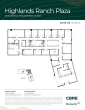 630 Plaza Dr, Highlands Ranch, CO à louer Plan d’étage– Image 1 sur 11