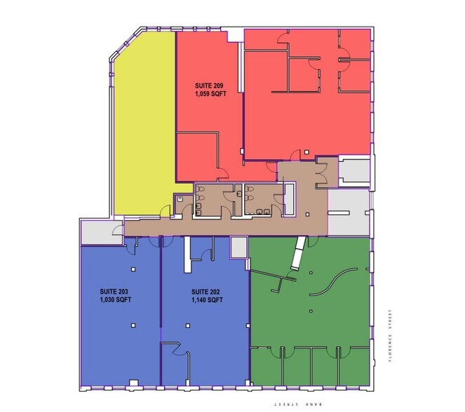 6-10 Florence St, Ottawa, ON à louer - Plan d’étage – Image 1 sur 1