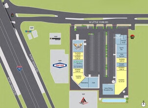 415 W Little York Rd, Houston, TX à louer Plan de site– Image 1 sur 1
