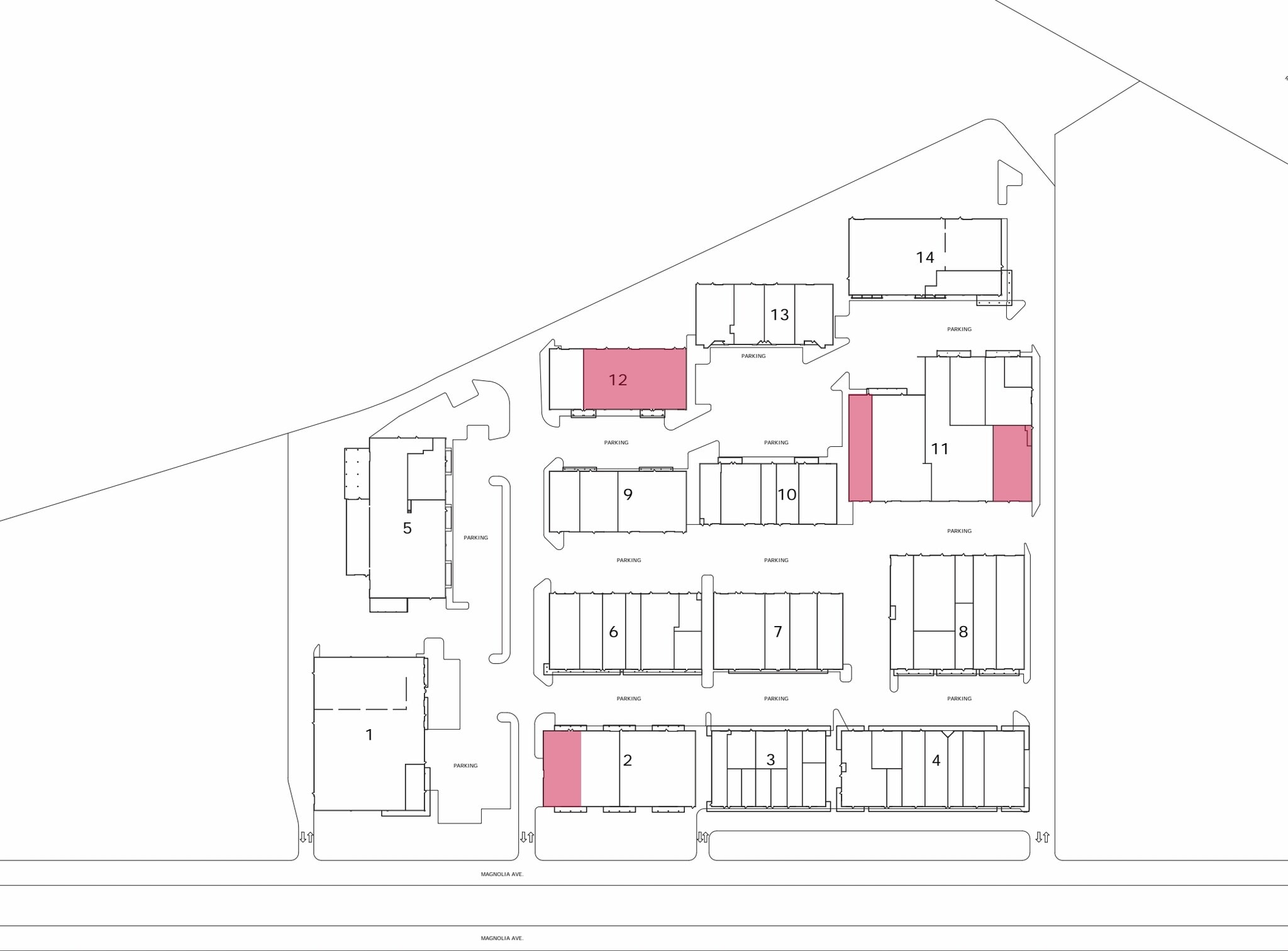 12155 Magnolia Ave, Riverside, CA à louer Plan de site– Image 1 sur 1