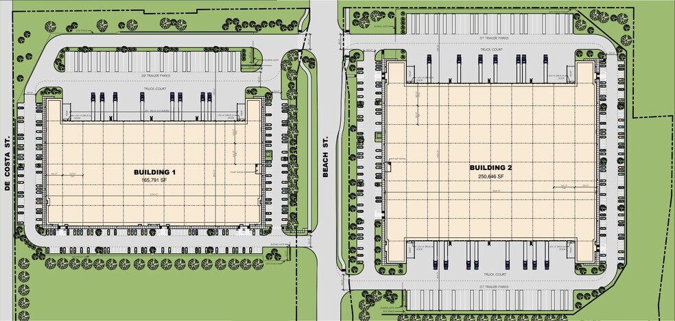 521 Beach St, Fort Worth, TX à louer - Plan de site – Image 1 sur 4