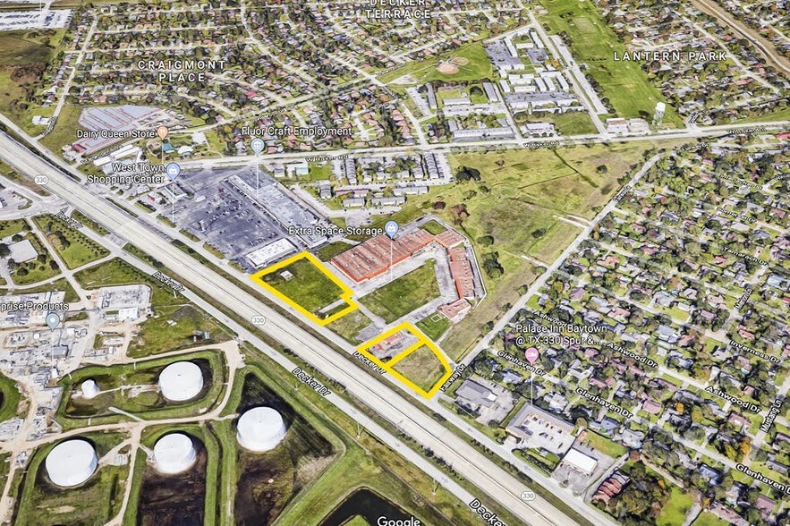 RES 1 West Town Shopping Center PH 2, Decker Dr, Baytown, TX à vendre - Aérien – Image 3 sur 9