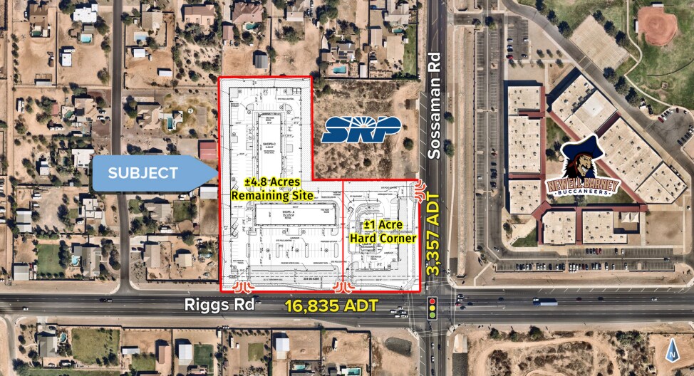 NWC Sossaman & Riggs Rd, Queen Creek, AZ à louer - Aérien – Image 2 sur 4