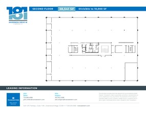 181 Inverness Dr W, Englewood, CO à louer Plan de site– Image 1 sur 2