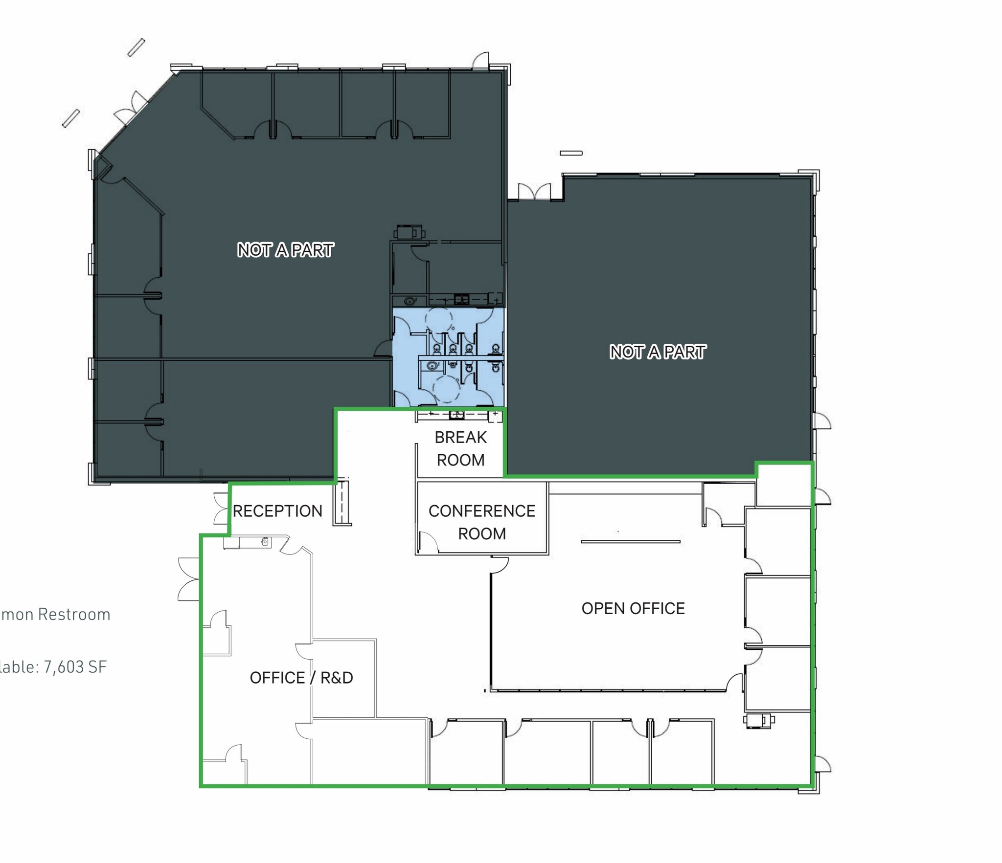 9991-9999 Muirlands Blvd, Irvine, CA à louer Plan d’étage– Image 1 sur 5