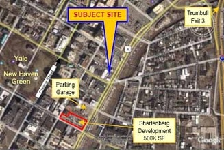 522-524 State St, New Haven, CT - Vue aérienne vue de carte