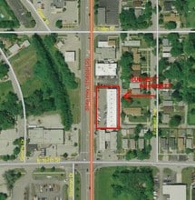 16641 Halsted St, Harvey, IL - Vue aérienne vue de carte