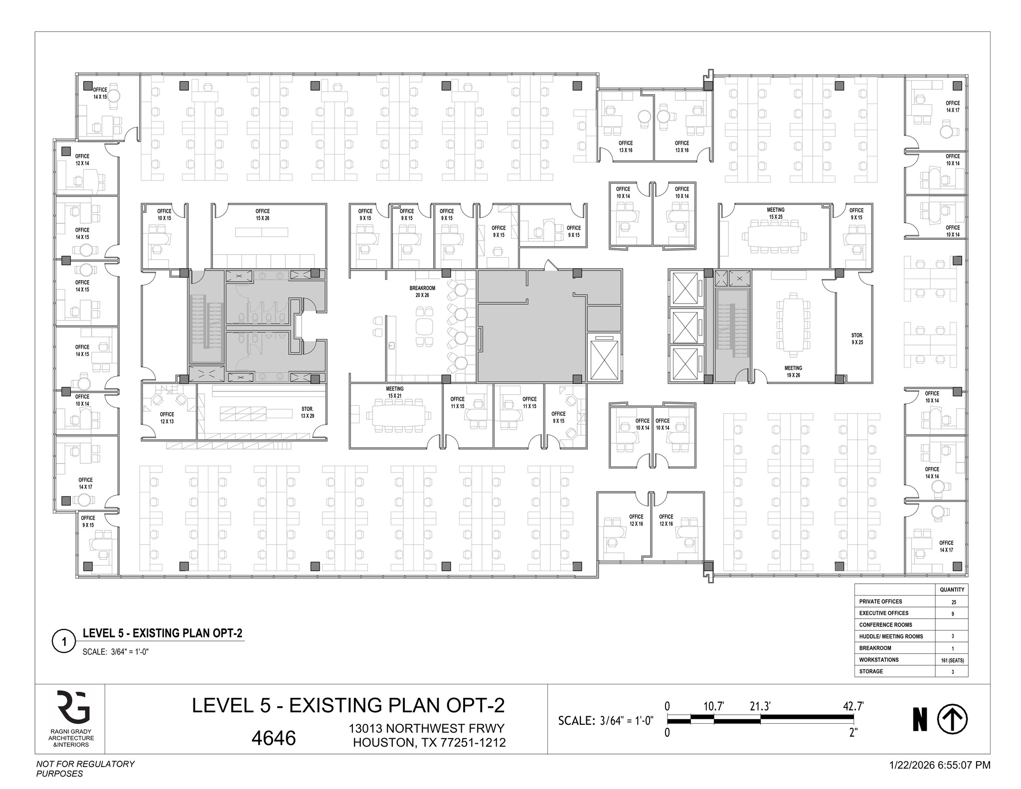4646 W Sam Houston Pky N, Houston, TX à louer Plan de site– Image 1 sur 1