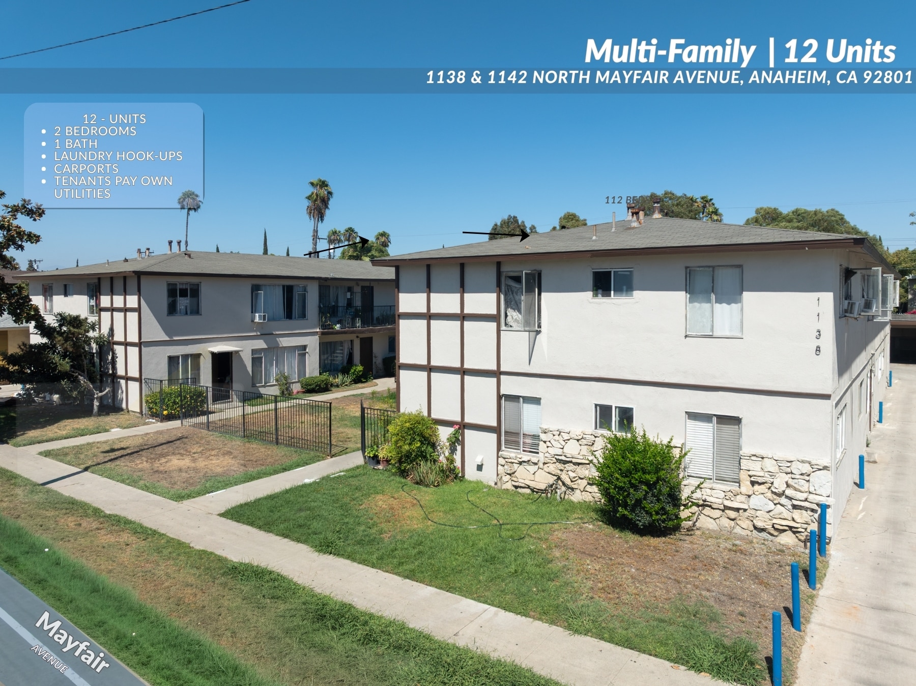 1138-1142 N Mayfair Ave, Anaheim, CA à vendre Photo de l’immeuble– Image 1 sur 10