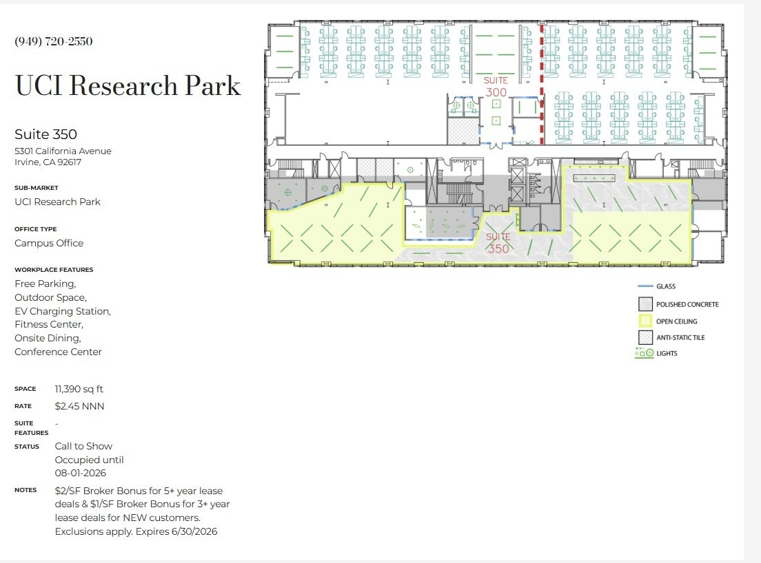 111 Academy Dr, Irvine, CA à louer Plan d’étage– Image 1 sur 1