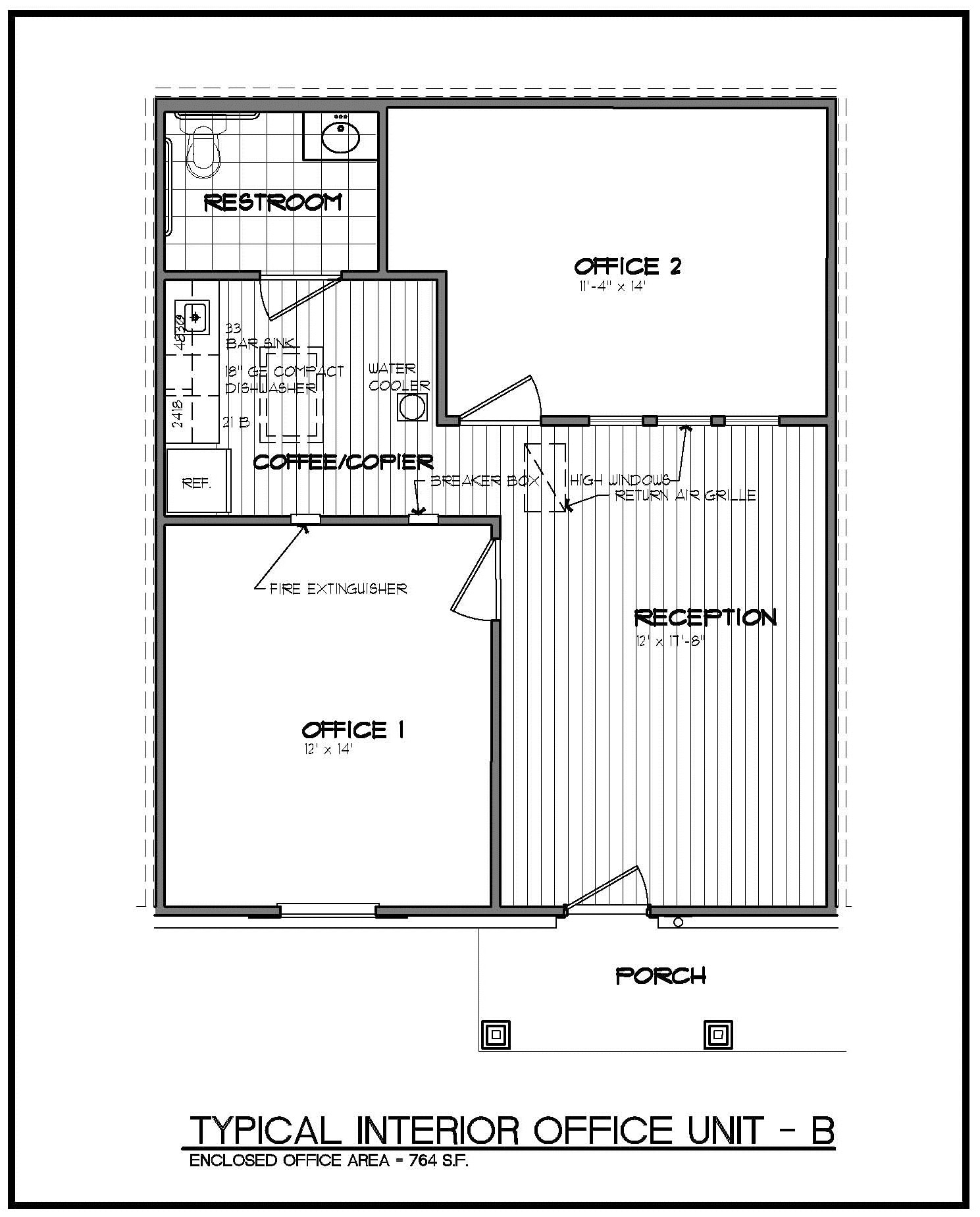 1067 Fm 306, New Braunfels, TX à louer Plan d’étage– Image 1 sur 1