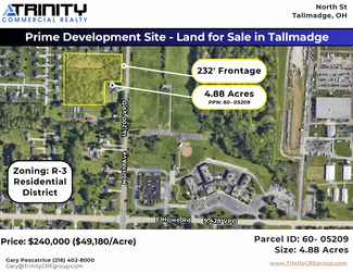 Plus de détails pour North Avenue, Tallmadge, OH - Terrain à vendre