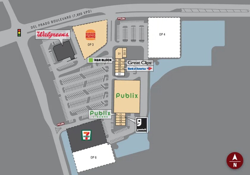 17960 N Tamiami Trl, North Fort Myers, FL à louer - Plan de site – Image 2 sur 6