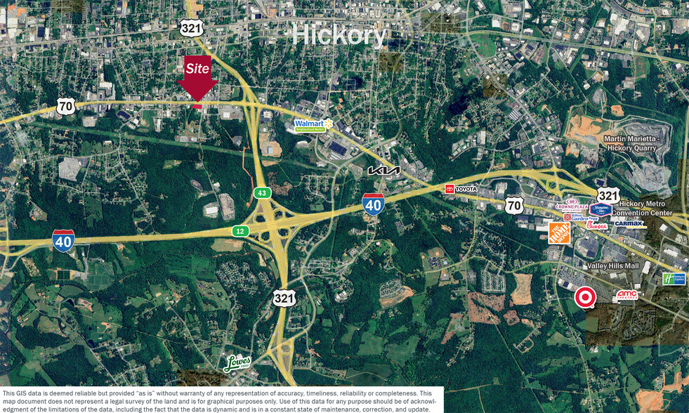 1311 Highway 70 SW, Hickory, NC à vendre - Photo de l’immeuble – Image 2 sur 2