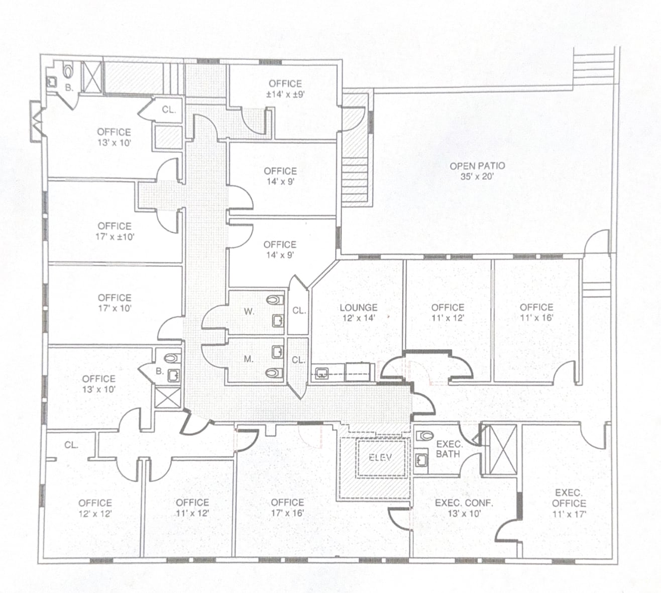 321-325 S Dixie Hwy, West Palm Beach, FL à louer Plan d’étage– Image 1 sur 3