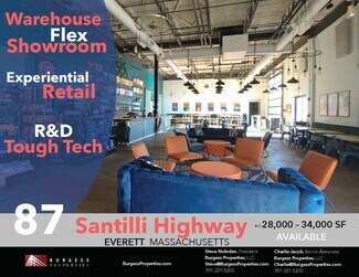 Plus de détails pour 87 Santilli Hwy, Everett, MA - Industriel/Logistique à louer