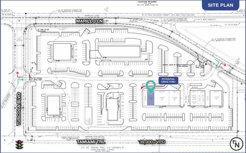 5600 Tuscola Blvd, North Port, FL à louer - Plan de site – Image 3 sur 3