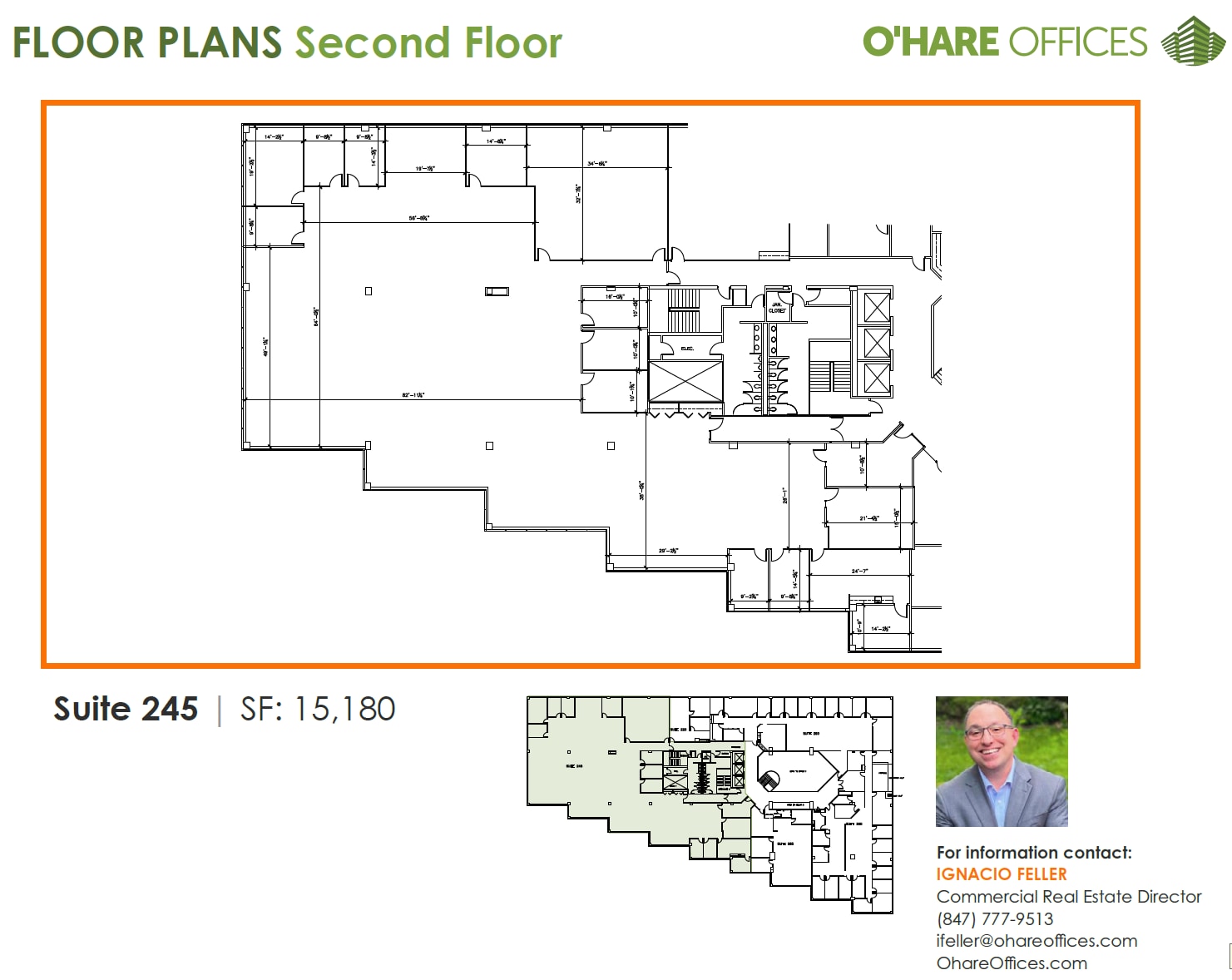 1011 E Touhy Ave, Des Plaines, IL à louer Plan d’étage– Image 1 sur 1