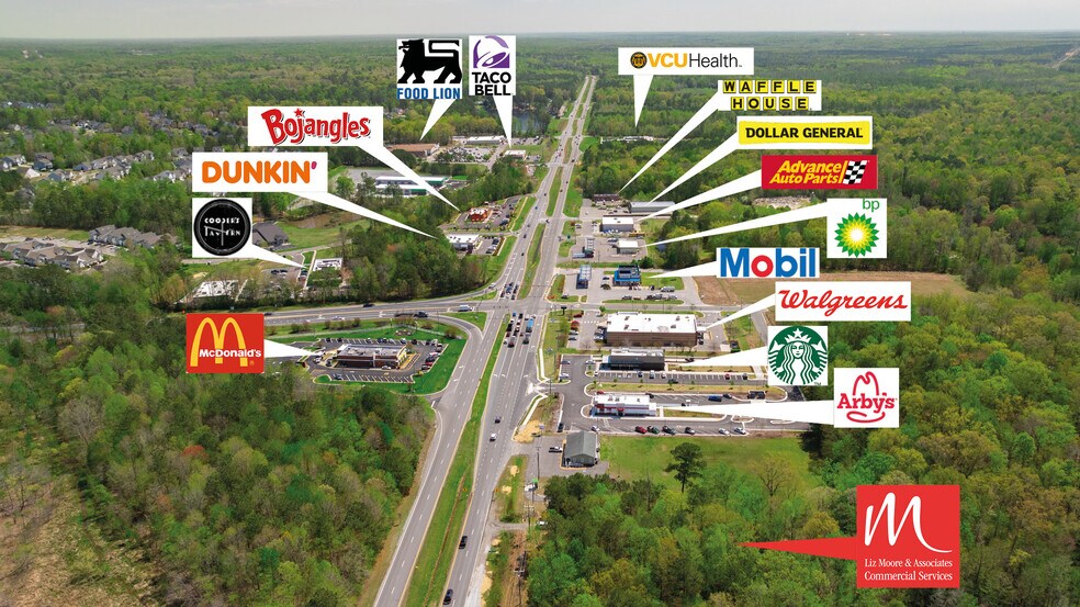 100 Pocahontas Trl, Quinton, VA à vendre - Aérien – Image 2 sur 5