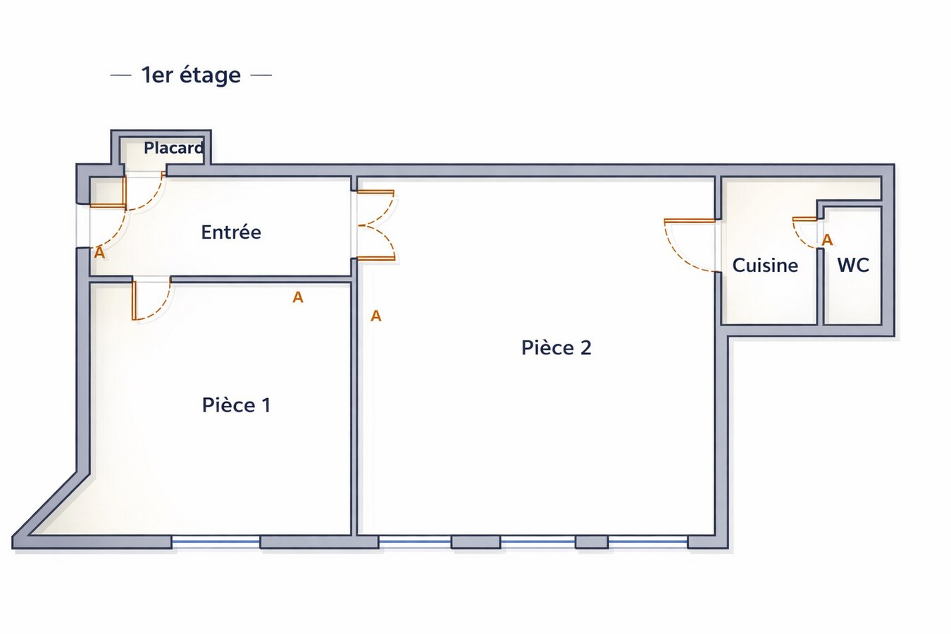 Rue D'Hauteville, Paris, PAR 75010 -  -  - Plan d’étage - Image 1 of 5