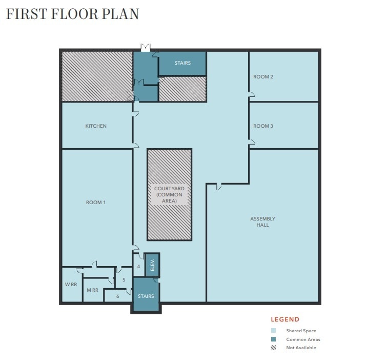 2111 Camino del Rio S, San Diego, CA à louer Plan d’étage– Image 1 sur 2