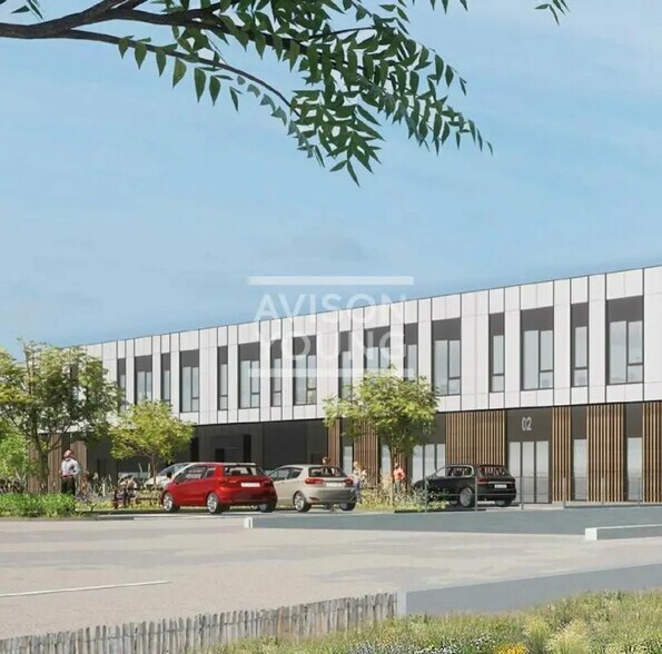Local d’activités dans Aulnay-sous-Bois à louer - Photo de l’immeuble – Image 2 sur 3