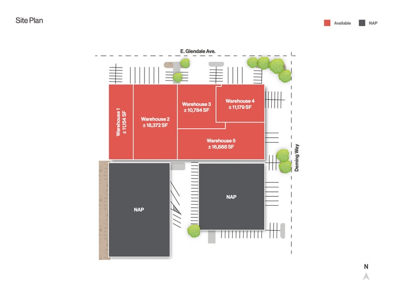 831 Deming Way, Sparks, NV à louer - Plan de site – Image 2 sur 8
