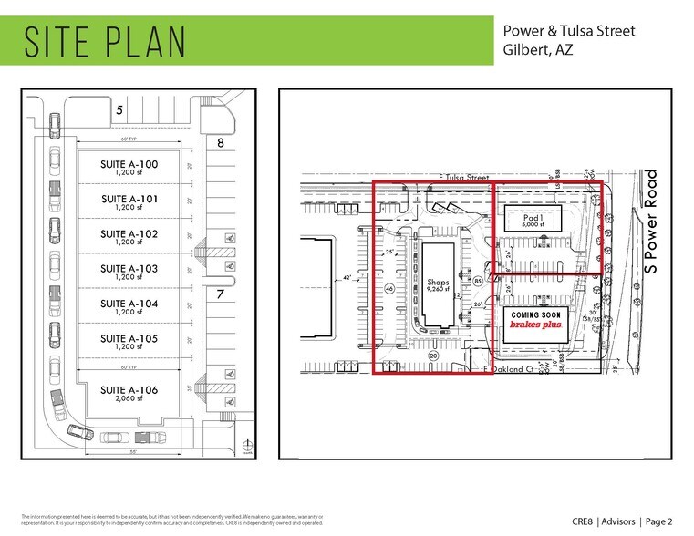 Power Road & Tulsa Street, Gilbert, AZ à louer - Photo de l’immeuble – Image 3 sur 5