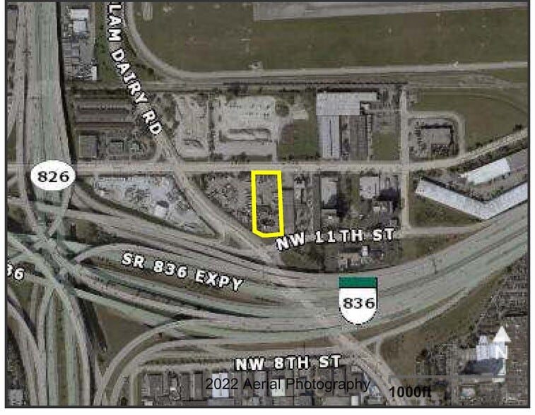 7370 NW 12th St, Miami, FL à louer - Aérien – Image 1 sur 2