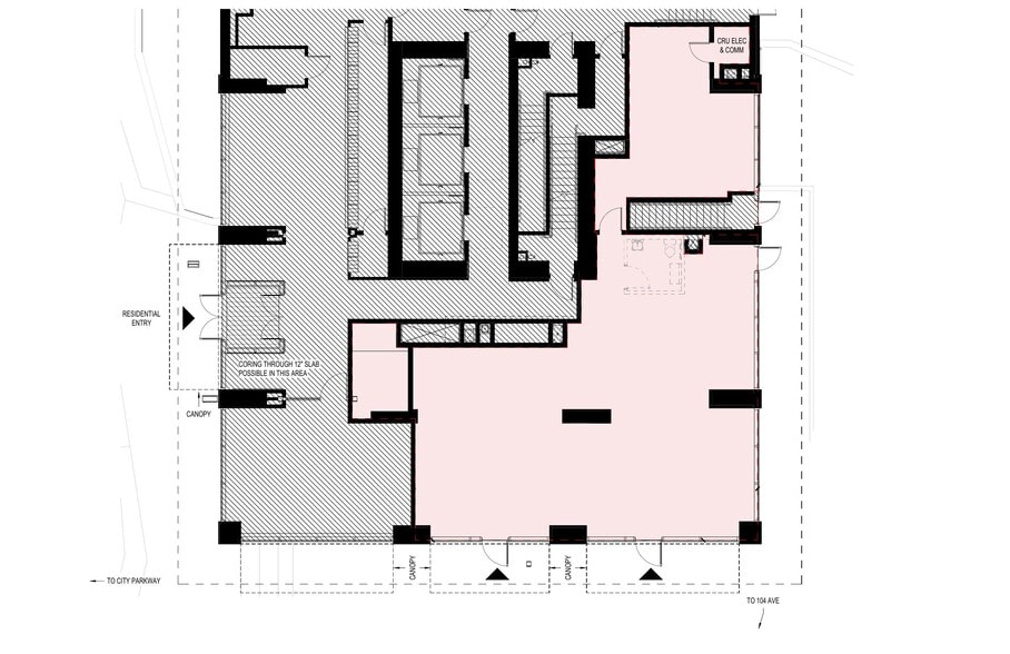 10420 City Pky, Surrey, BC à louer - Plan de site – Image 1 sur 12
