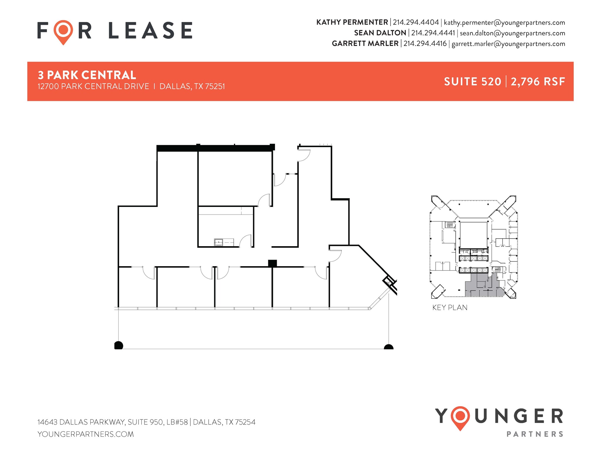 12700 Park Central Dr, Dallas, TX à louer Plan d’étage– Image 1 sur 1