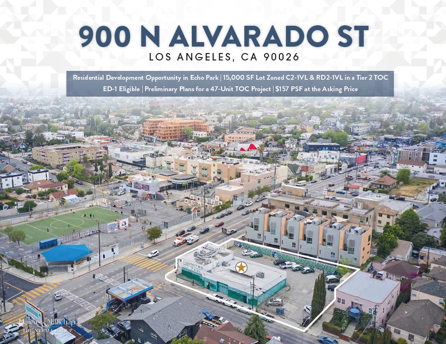 900-908 N Alvarado St, Los Angeles, CA à vendre Photo de l’immeuble– Image 1 sur 9