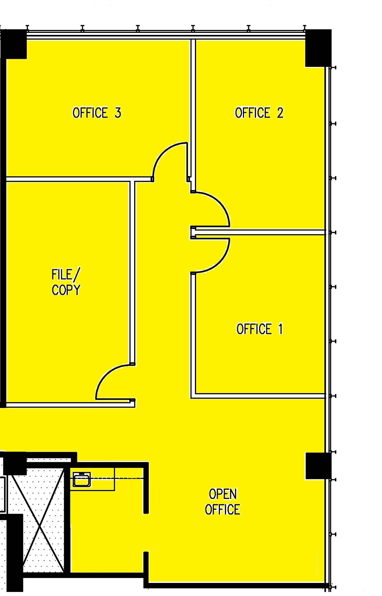 1034 S Brentwood Blvd, Richmond Heights, MO à louer Plan d’étage– Image 1 sur 2