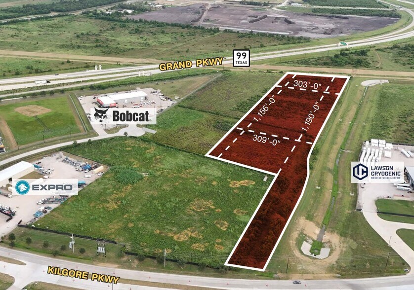 0 Bay Ten Ln, Baytown, TX à vendre - Aérien – Image 2 sur 2