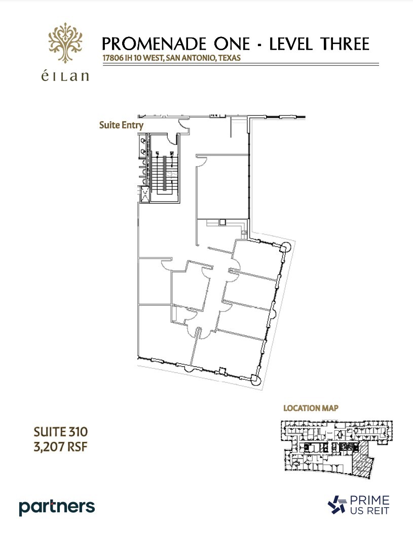 17806 W Interstate 10, San Antonio, TX à louer Plan d’étage– Image 1 sur 1