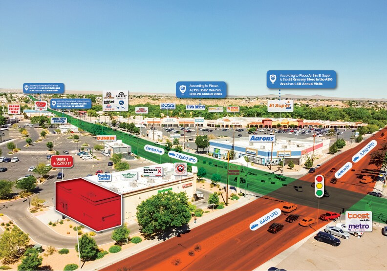 4208 Central Ave SW, Albuquerque, NM à louer - Photo de l’immeuble – Image 3 sur 10