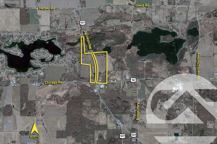18808 US-12 Hwy, Cement City, MI à louer - Photo principale – Image 1 sur 1