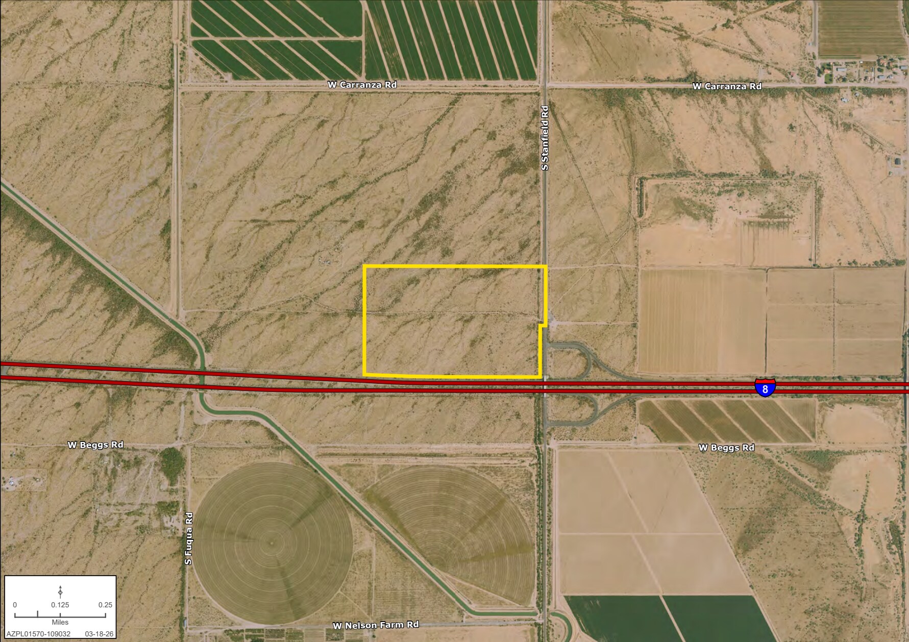 Stanfield Rd & I-8, Stanfield, AZ à vendre Photo de l’immeuble– Image 1 sur 4