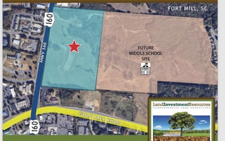 Plus de détails pour Hwy 160, Fort Mill, SC - Terrain à vendre