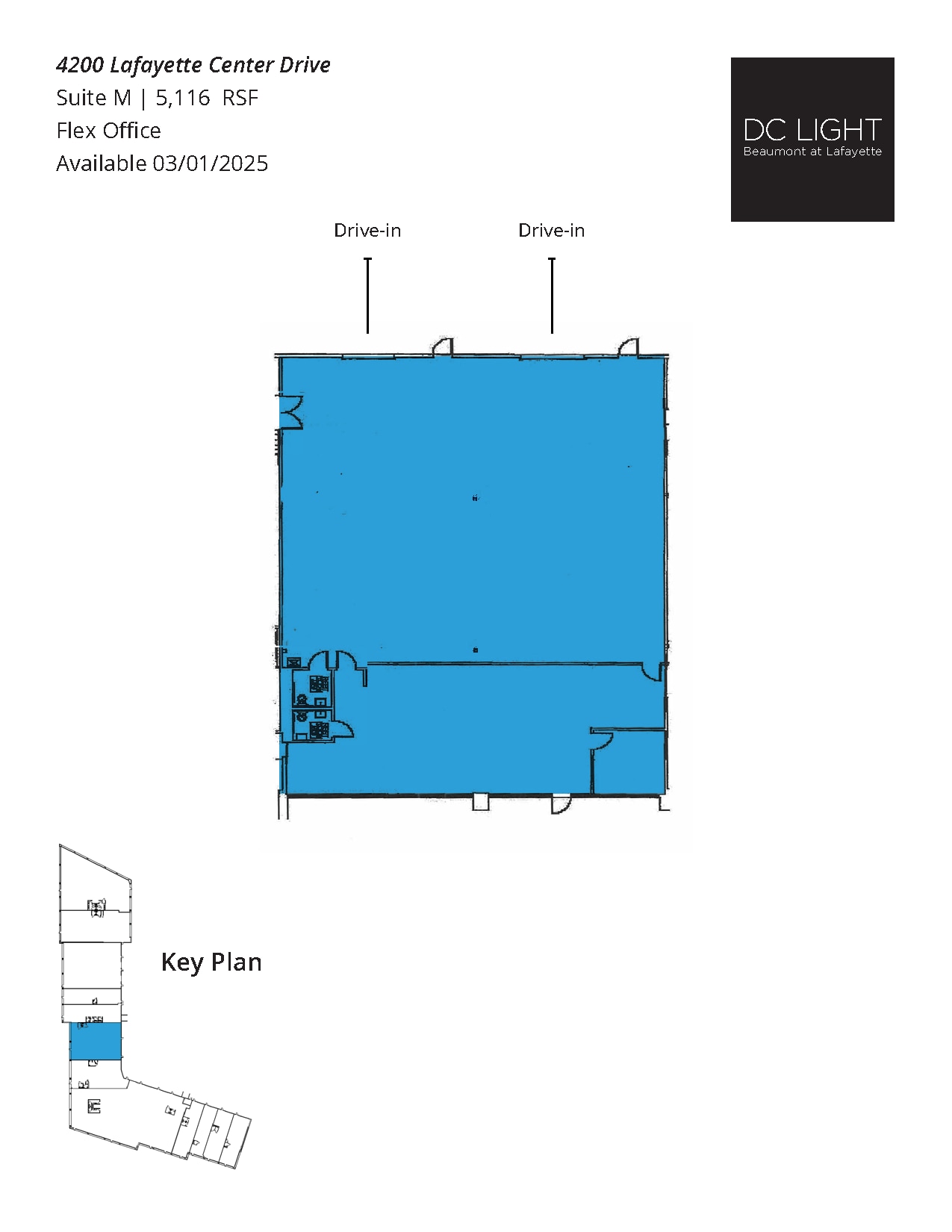 4230 Lafayette Center Dr, Chantilly, VA à louer Plan d’étage– Image 1 sur 1