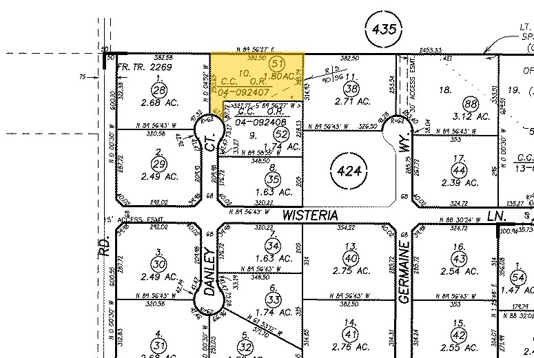 2758 Danley Ct, Paso Robles, CA à louer - Plan cadastral – Image 3 sur 6