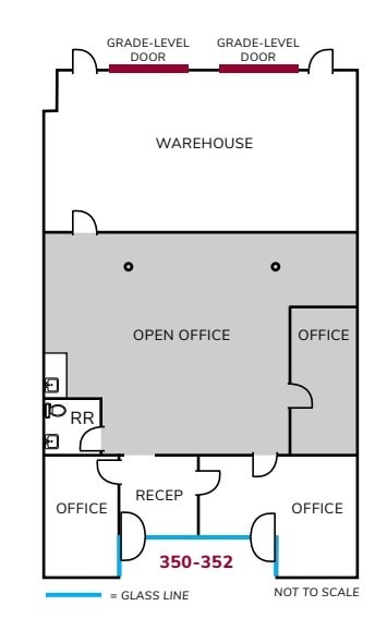 340-358 State Pl, Escondido, CA à louer Plan d’étage– Image 1 sur 1
