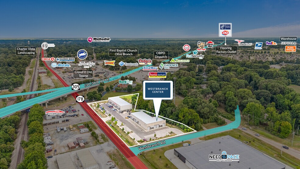 8963 Hwy 178 Hwy, Olive Branch, MS à vendre - Photo de l’immeuble – Image 2 sur 5
