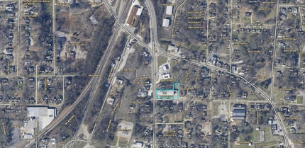 211 Whitesville St, Lagrange, GA - Vue aérienne vue de carte